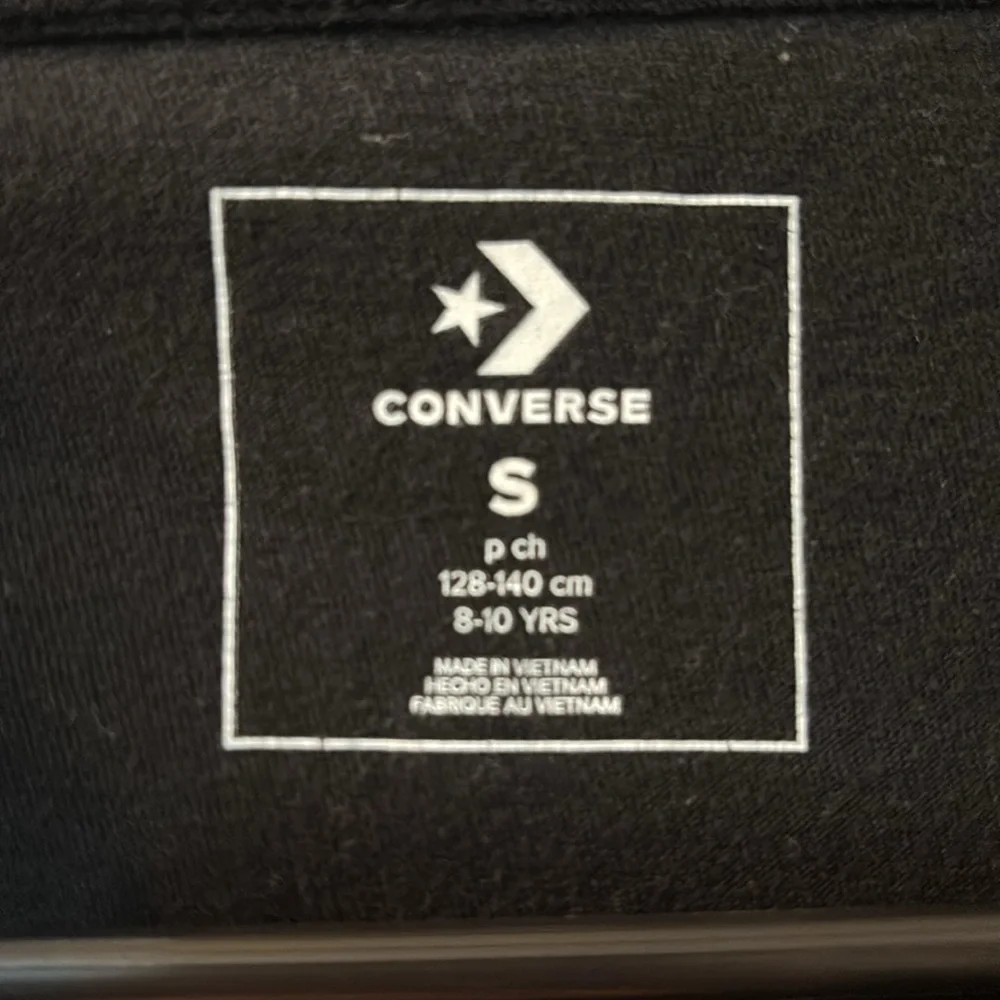 Converse Black Graphic Kids T-Shirt